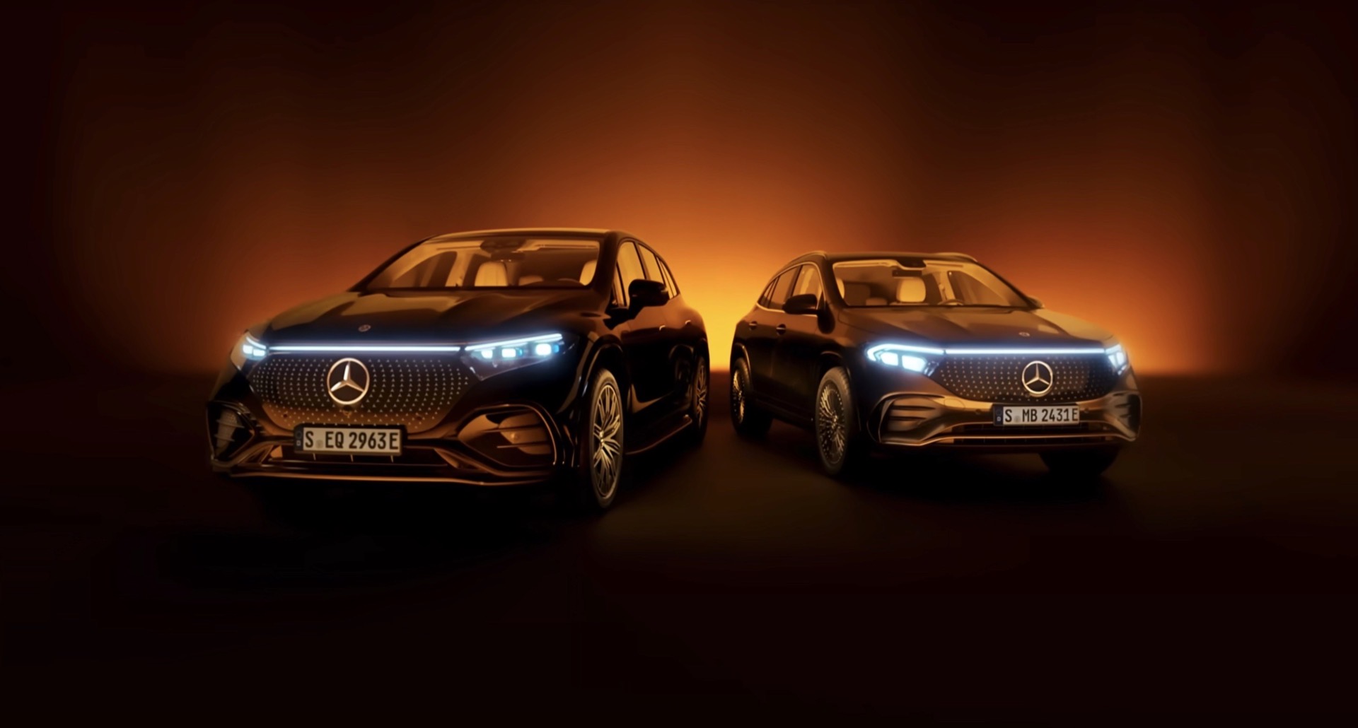 Still from Mercedes Benz, BEV Safety