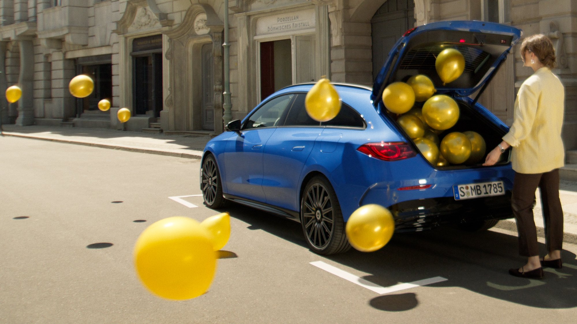 Still from Mercedes-Benz, CLA Social
