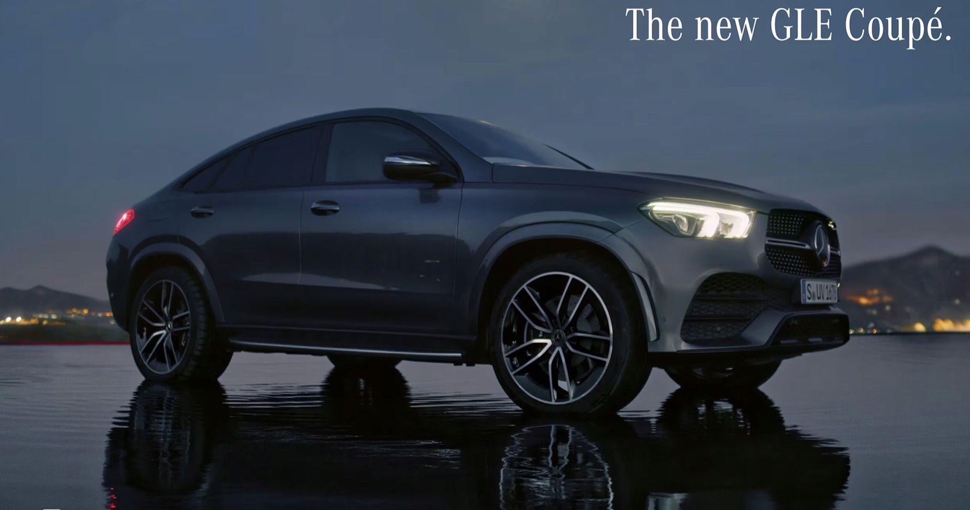 Still from Mercedes, The new GLE Coupe